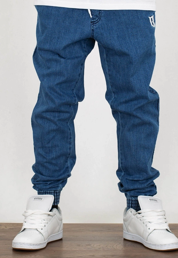 Spodnie B.O.R. Biuro Ochrony Rapu Joggery Fit light jeans
