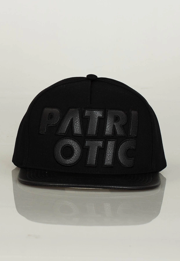 Czapka Snapback Patriotic CLS Leather czarna