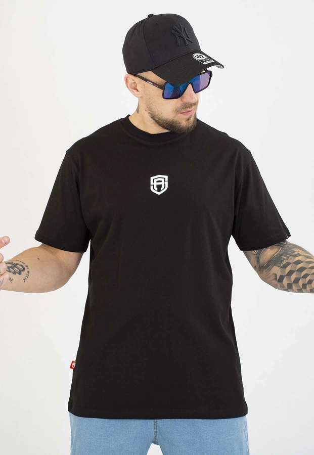 T-shirt Street Autonomy Logo Fuck czarny