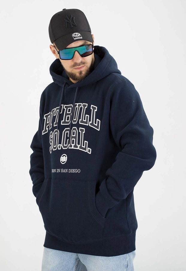 Bluza Pit Bull Z Kapturem So Cal dark navy