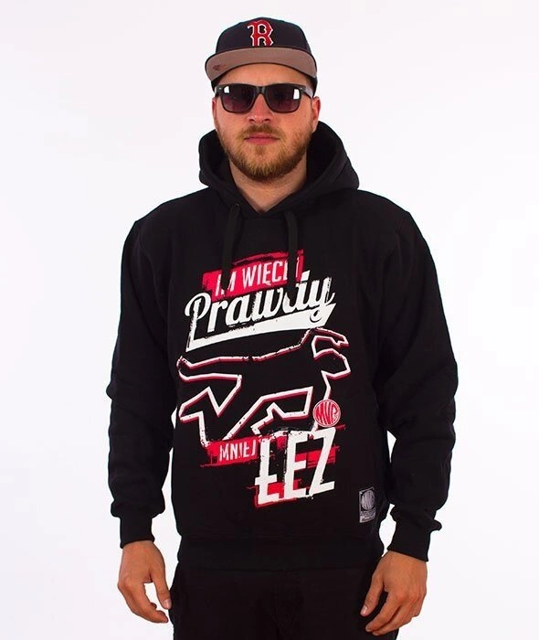 MVP Wear-Im więcej Prawdy Bluza Kaptur Czarny