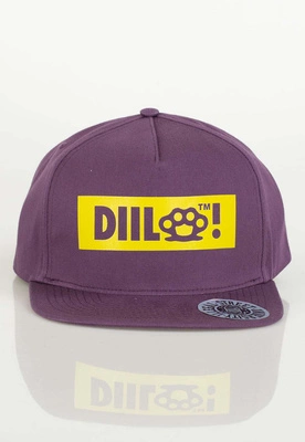 Czapka Snapback Diil Kastet fioletowa