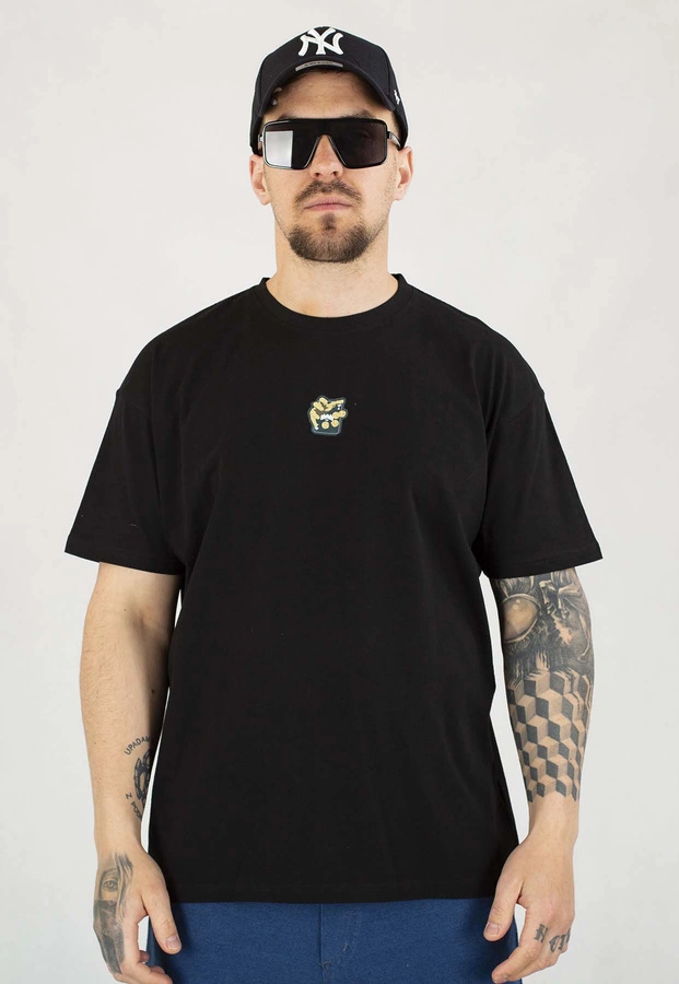 T-shirt Chada Proceder Hazard czarny