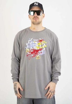 Longsleeve Diil Splash szary