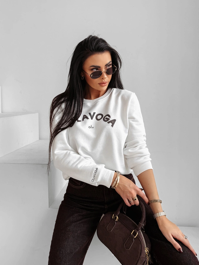 Bluza Olavoga Bez Kaptura Grov ecru