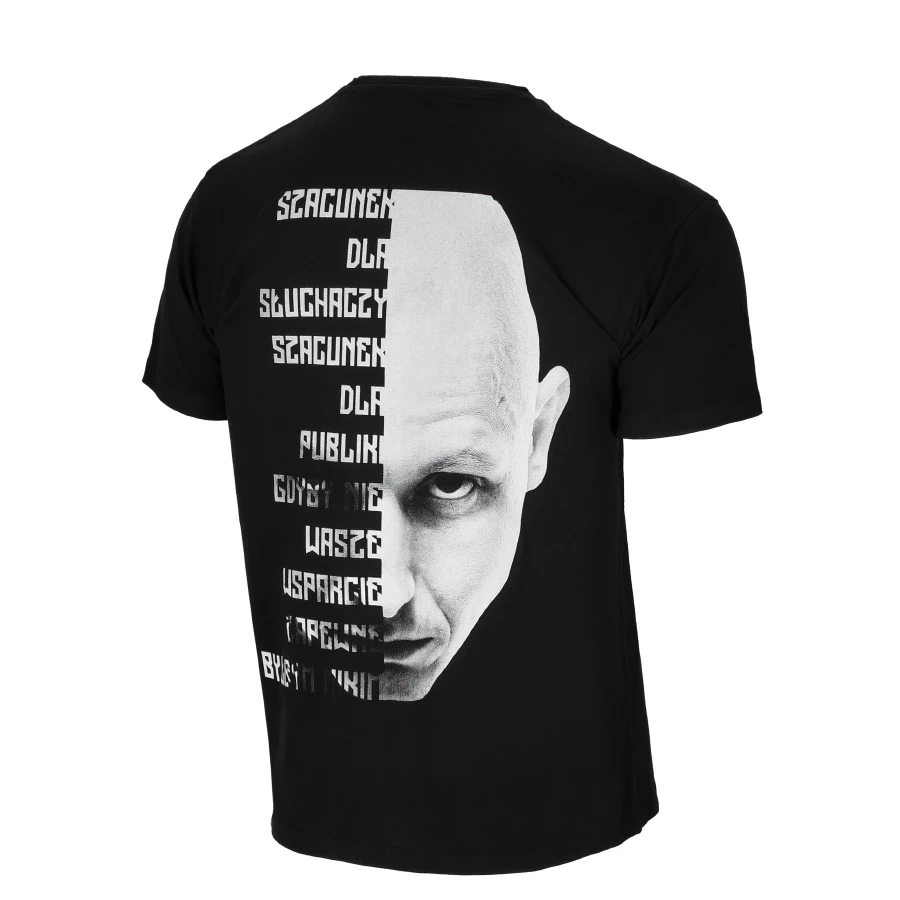 T-shirt Chada Proceder Szacunek czarny
