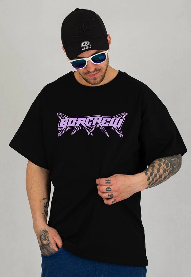 T-shirt B.O.R. Biuro Ochrony Rapu Star Baggy czarny