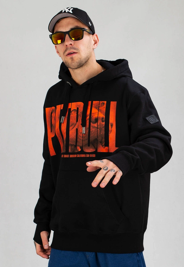 Bluza Pit Bull Orange Dog czarna