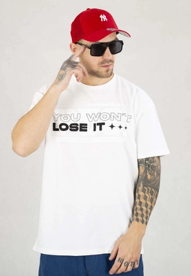 T-shirt Dudek P56 You Wont Lose It biały