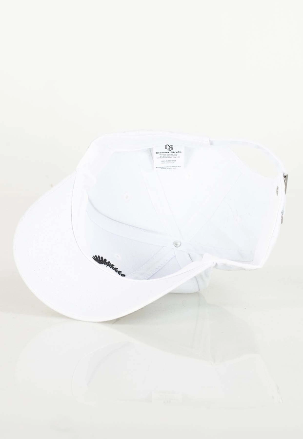 Czapka Snapback Ciemna Strefa Laur biała