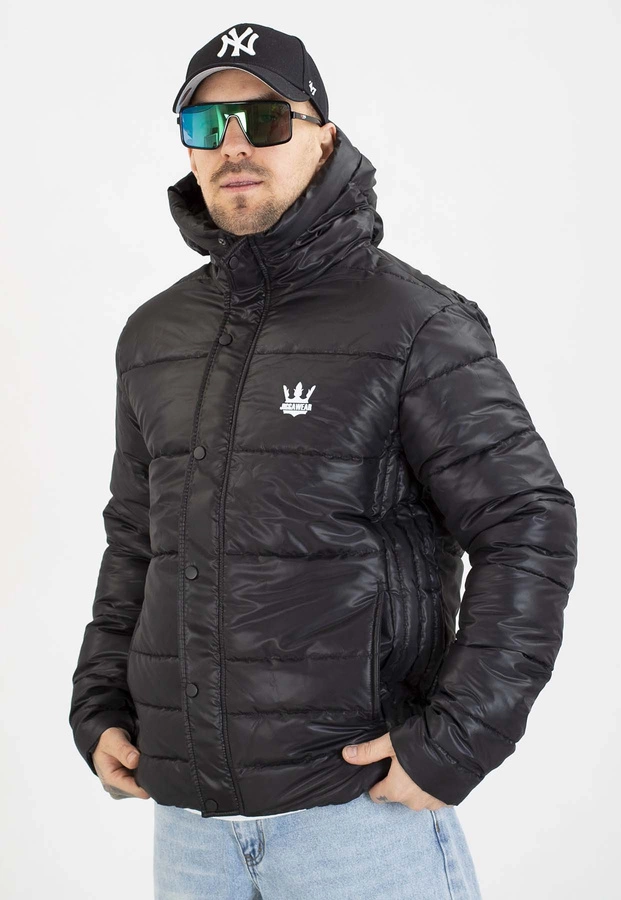 Kurtka Jigga Wear Classic Quilted Puffer czarna