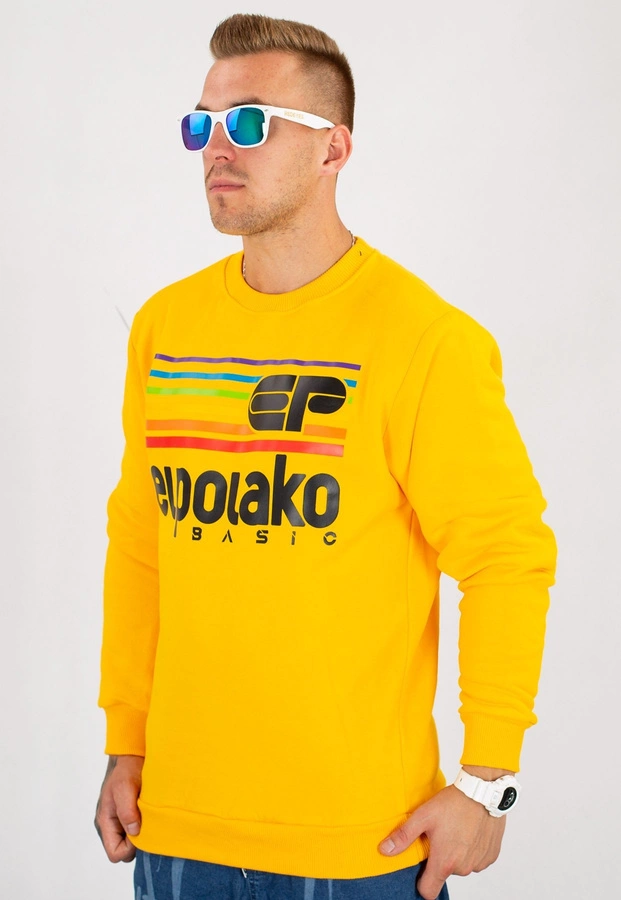 Bluza El Polako Rainbow żółta