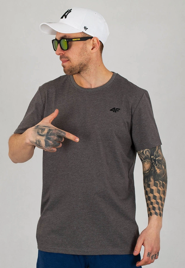 T-shirt 4F TSM003 szary