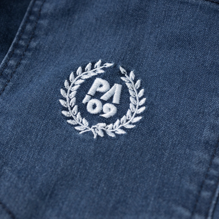 Spodenki Patriotic Jeans Laur ciemno niebieskie