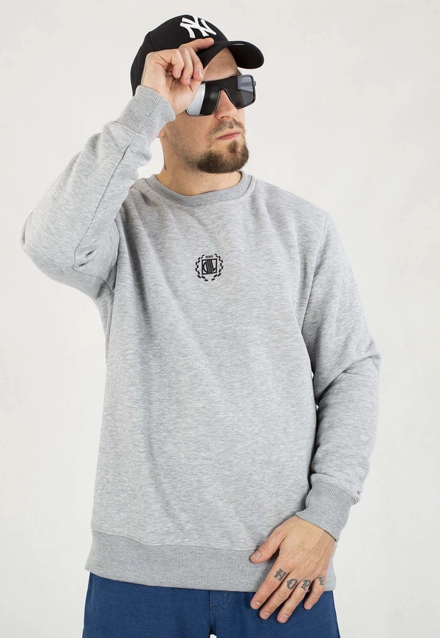 Bluza Diil Bez Kaptura Square Elasto szara