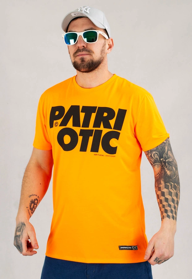 T-shirt Patriotic CLS pomarańczowy