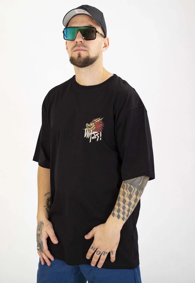 T-shirt Mass Dragon czarny