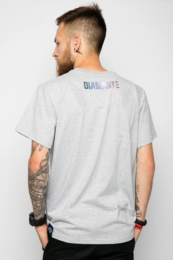 T-shirt Diamante Wear Im WIęcej Tym Lepiej szary