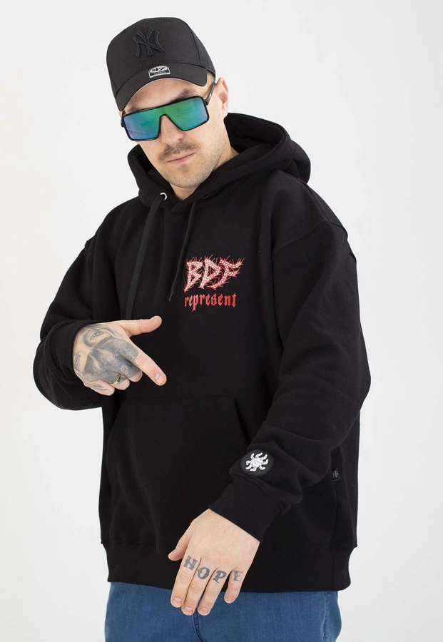 Bluza Brain Dead Familia Happy Time czarna