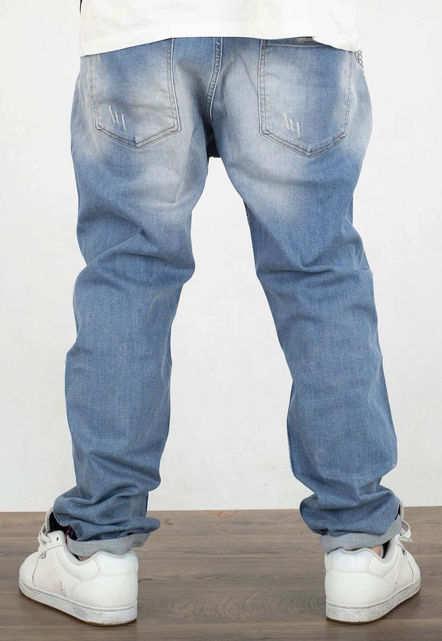 Spodnie I8 Denim BOY47 light blue