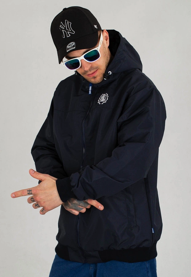 Kurtka Diil Zip Laur granatowa