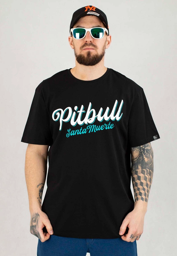 T-shirt Pit Bull Santa Muerte 24 190 black