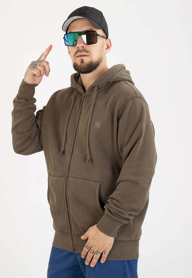 Bluza Pit Bull Z Kapturem ZIP Hackett major olive