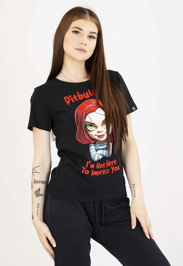 T-Shirt Pit Bull Sweetie Chu 2 190 black