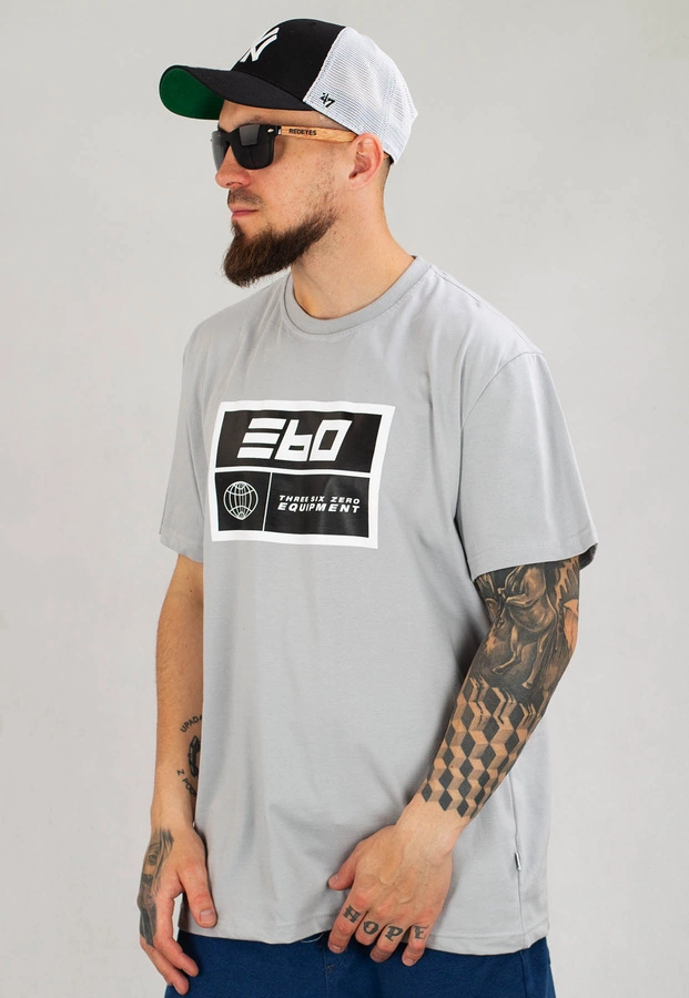 T-shirt 360CLTH Logobox szary