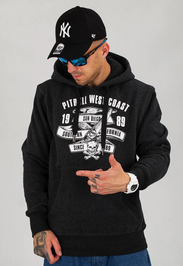 Bluza Pit Bull Oldschool Razor grafitowa