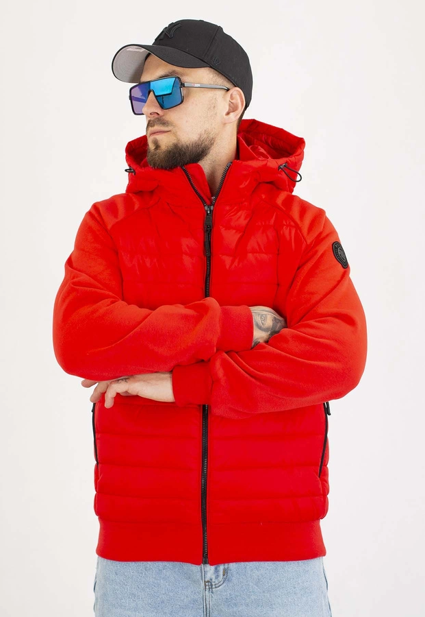 Kurtka Pit Bull Hybrydowa Przejściowa Palomar fluo red