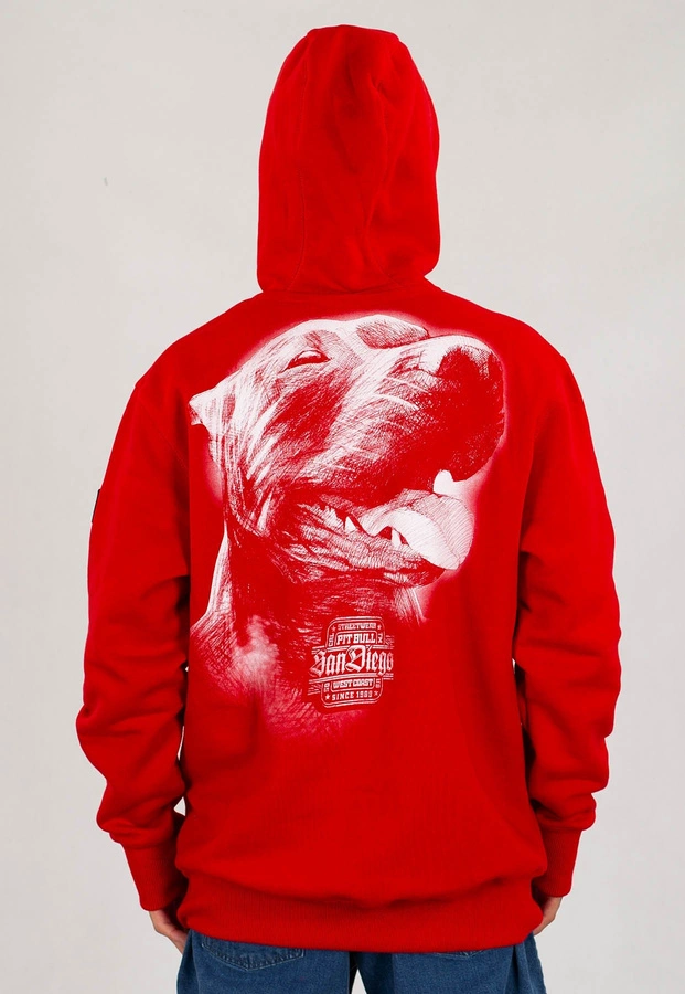 Bluza Pit Bull San Diego IV czerwona