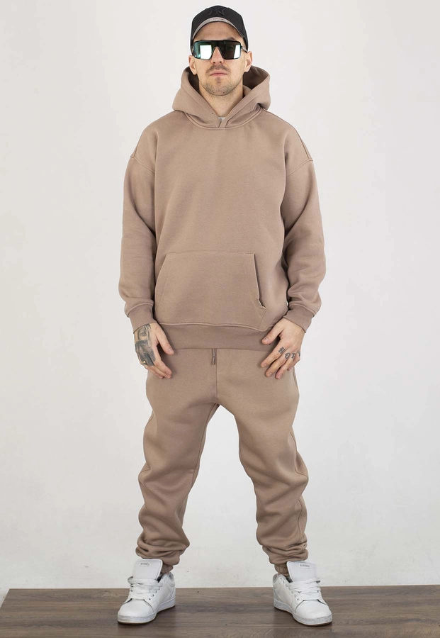 Komplet Dresowy I8 Denim Basic beżowy