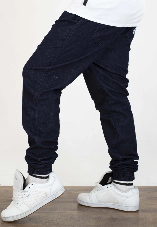 Spodnie Grube Lolo Dymek Back Haft dark