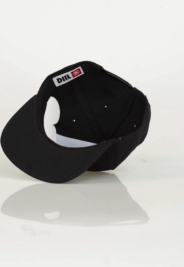 Czapka Snapback Diil Laur Sito czarno czarna