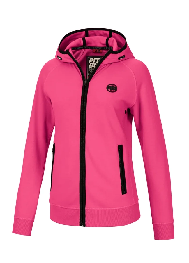 Bluza Pit Bull Z Kapturem Zip Fuchsia malinowa