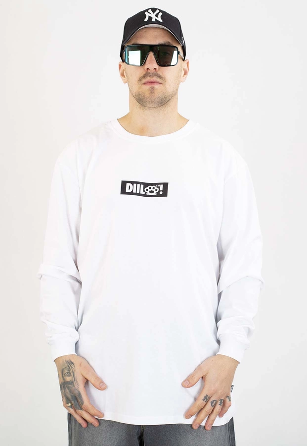 Longsleeve Diil Kastet biały