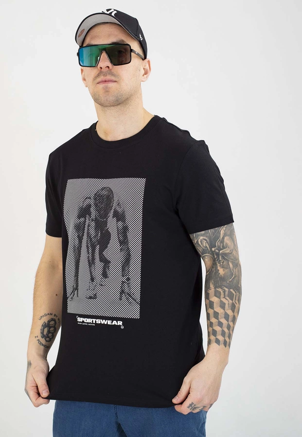 T-shirt 4F M3129 czarny