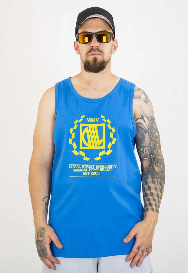 Tank Diil Laur chabrowo żółty