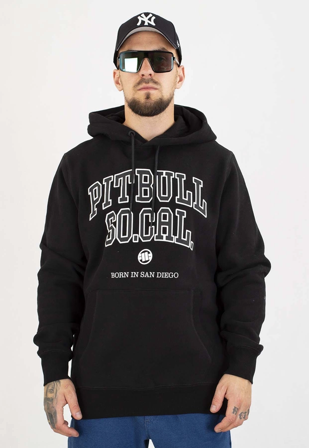 Bluza Pit Bull Z Kapturem So Cal black