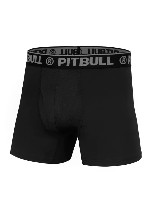 Bokserki Pit Bull 3 Pack Sport Mikrofibra oliwkowe grafitowe czarne