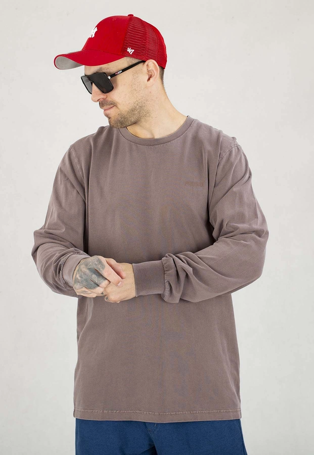 Longsleeve Prosto Callen brązowy