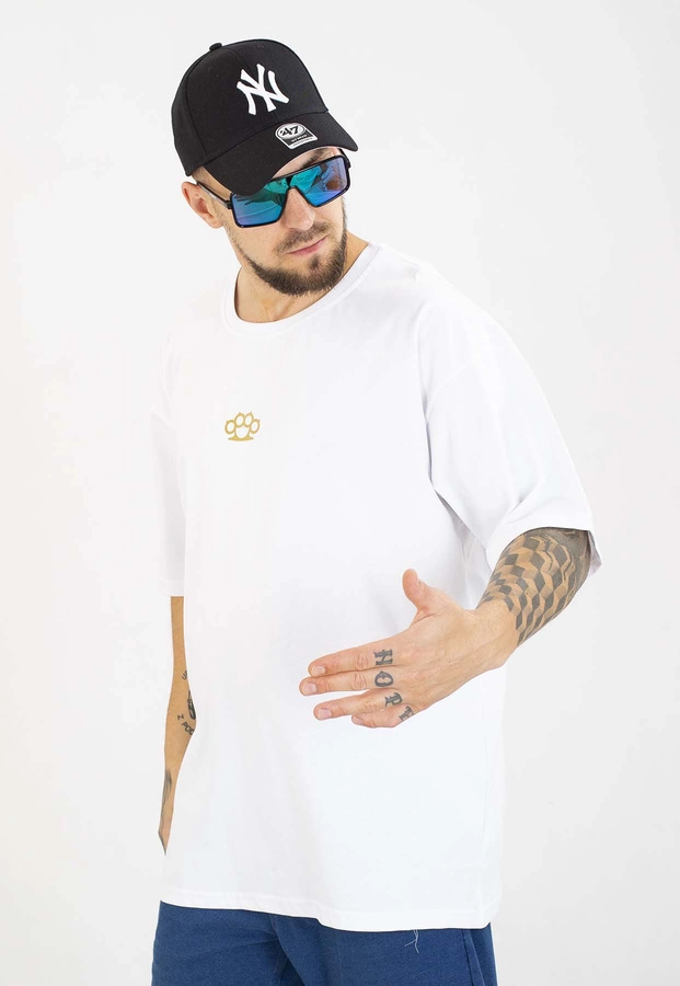 T-shirt Chada Proceder Oversize Kastet Mini biały