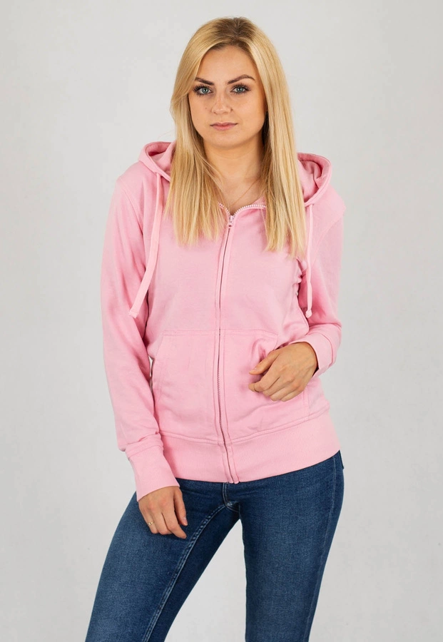 Bluza Niemaloga Light ZIP różowa