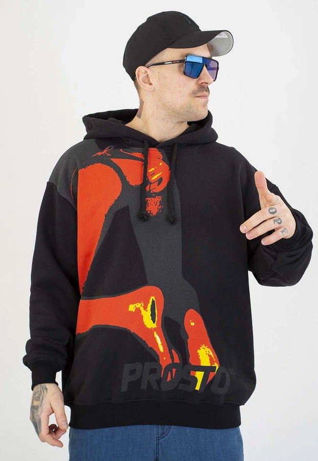 Bluza Prosto Z kapturem NSFW czarna