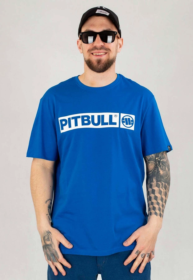 T-shirt Pit Bull Hilltop 170 niebieski