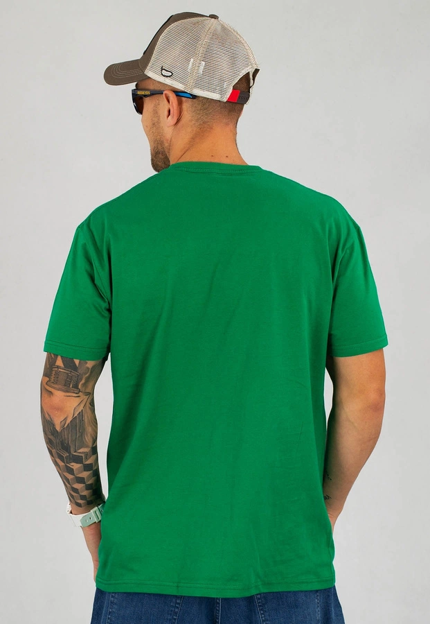 T-shirt Niemaloga 190 One Color zielony