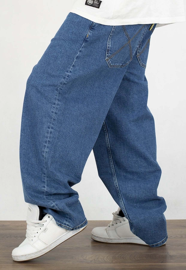 Spodnie Homeboy X-Tra Monster Denim Washed Blue
