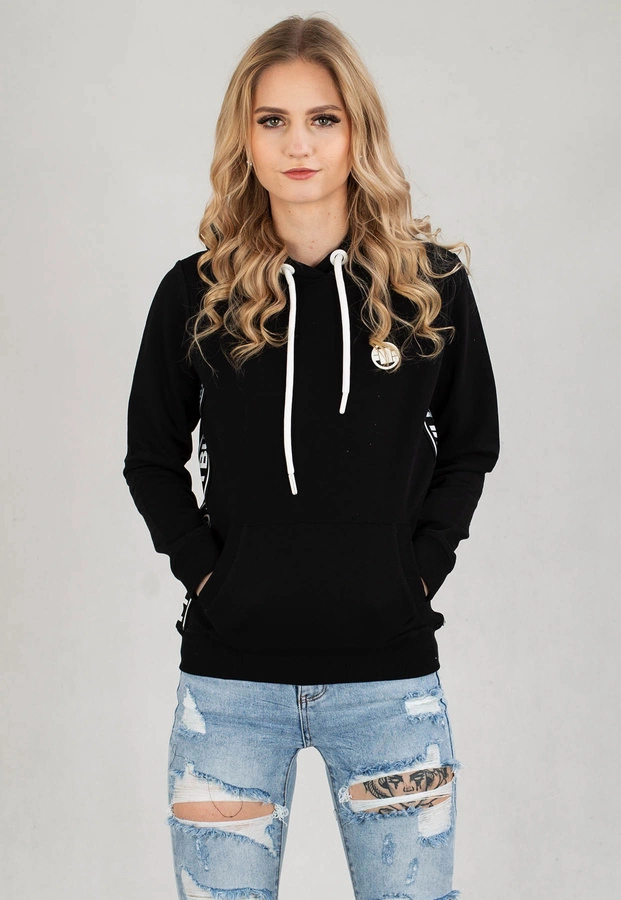 Bluza Pit Bull Hooded French Terry La Canada czarna