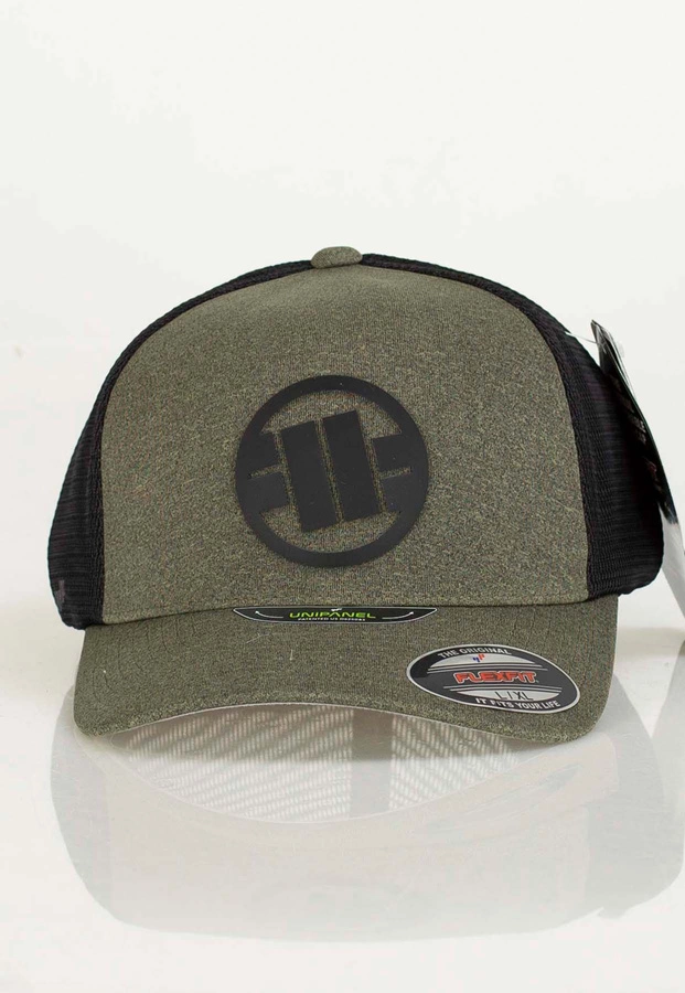 Czapka Full Cap Pit Bull Mesh Logo oliwkowa khaki